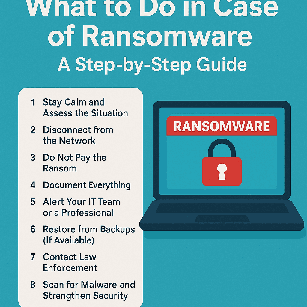 What to Do in Case of Ransomware: A Step-by-Step Guide